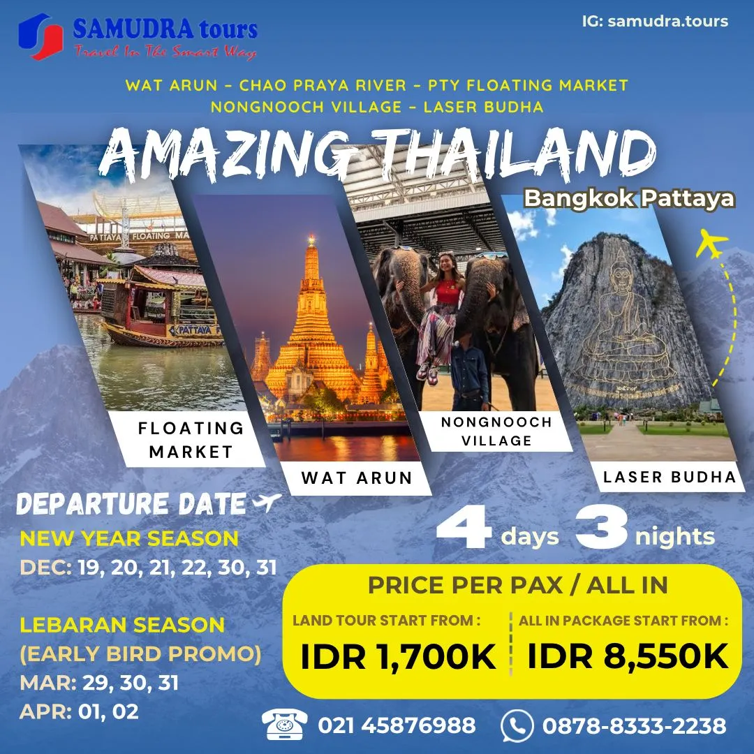 Amazing Thailand 4 Days Land tour